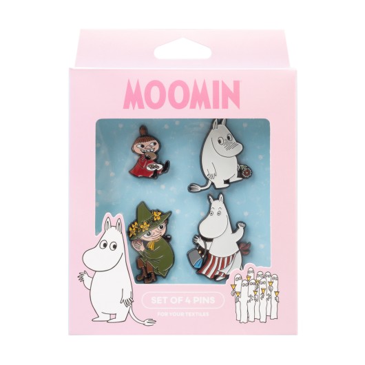 Moomin Set Of 4 Pins preview 2