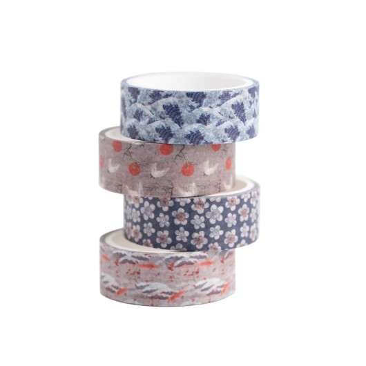 The Great Wave off Kanagawa Set Of 4 Washi Tape preview 2
