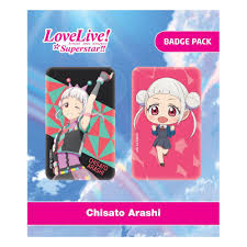 Love Live Superstar Chisato Arashi Badge Pack