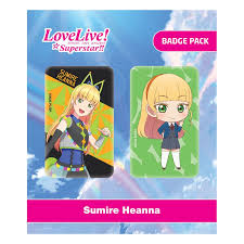 Love Live Superstar Sumire Heanna Badge Pack
