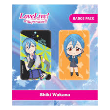 Love Live Superstar Shiki Wakana Badge Pack