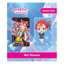 Love Live Superstar Mei Yoneme Badge Pack