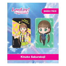 Love Live Superstar Kinako Sakurakoji Badge Pack