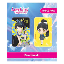 Love Live Superstar Ren Hazuki Badge Pack