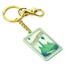 Wicked Emerald City 3D Embossed Keychain