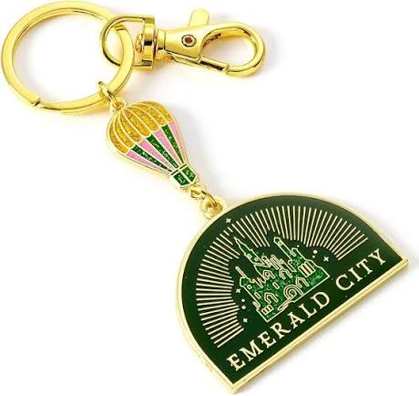 Wicked Emerald City Hot Air Balloon Keychain